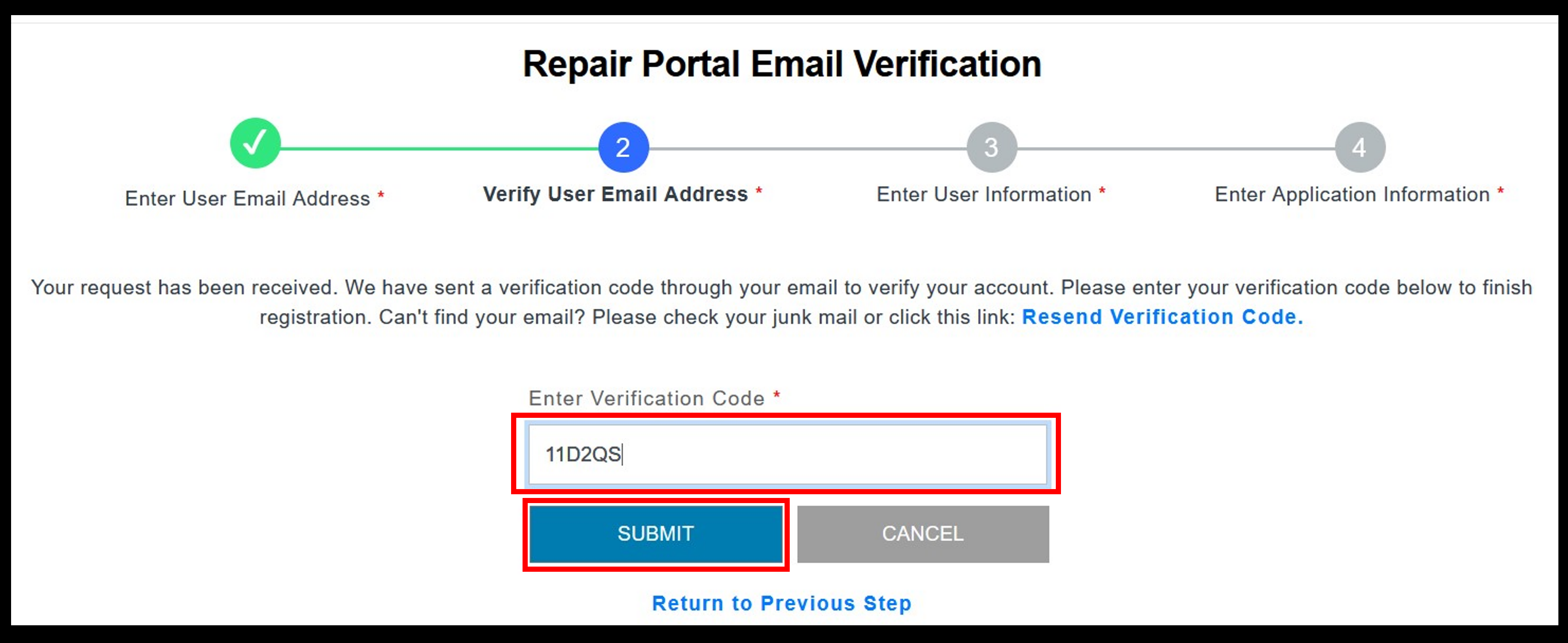 Captura de tela de registro para clientes 4