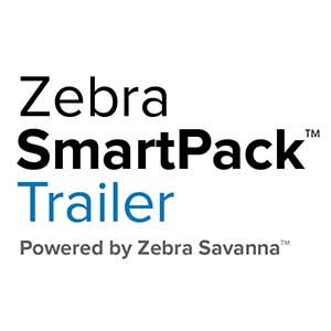 Logotipo de SmartPack™ Trailer de Zebra desarrollado por Zebra Savanna™