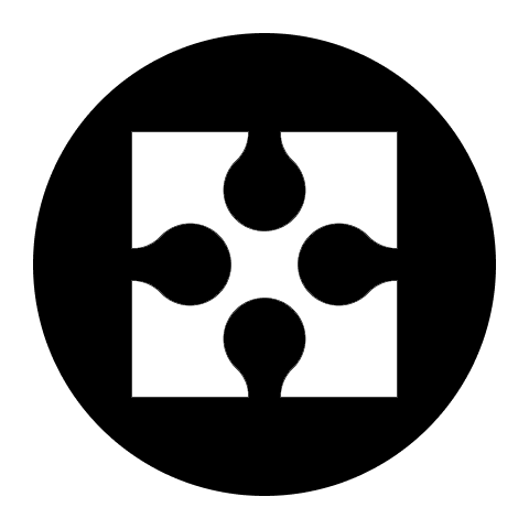 AirWatch Connector icon black Icon representing Zebra AirWatch Connector printer software.