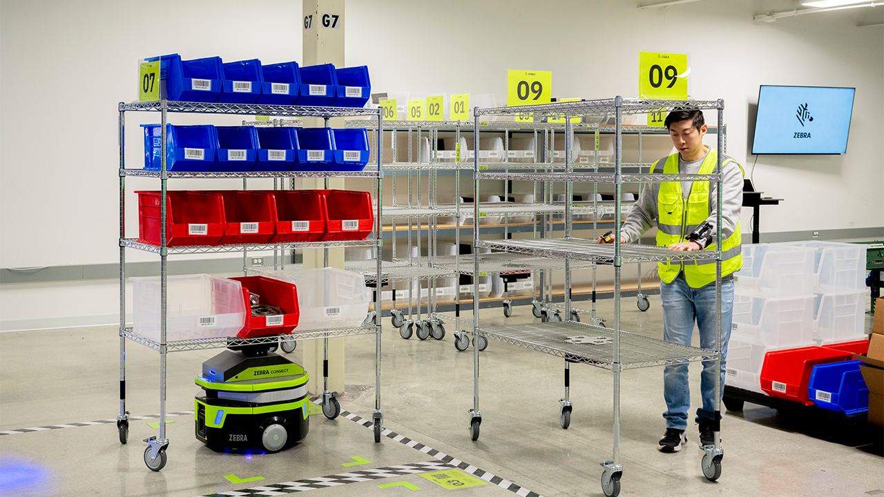 Zebra Symmetry Fulfillment Induction with Decoupled Carts Zebra Symmetry Fulfillment Induction with Decoupled Carts