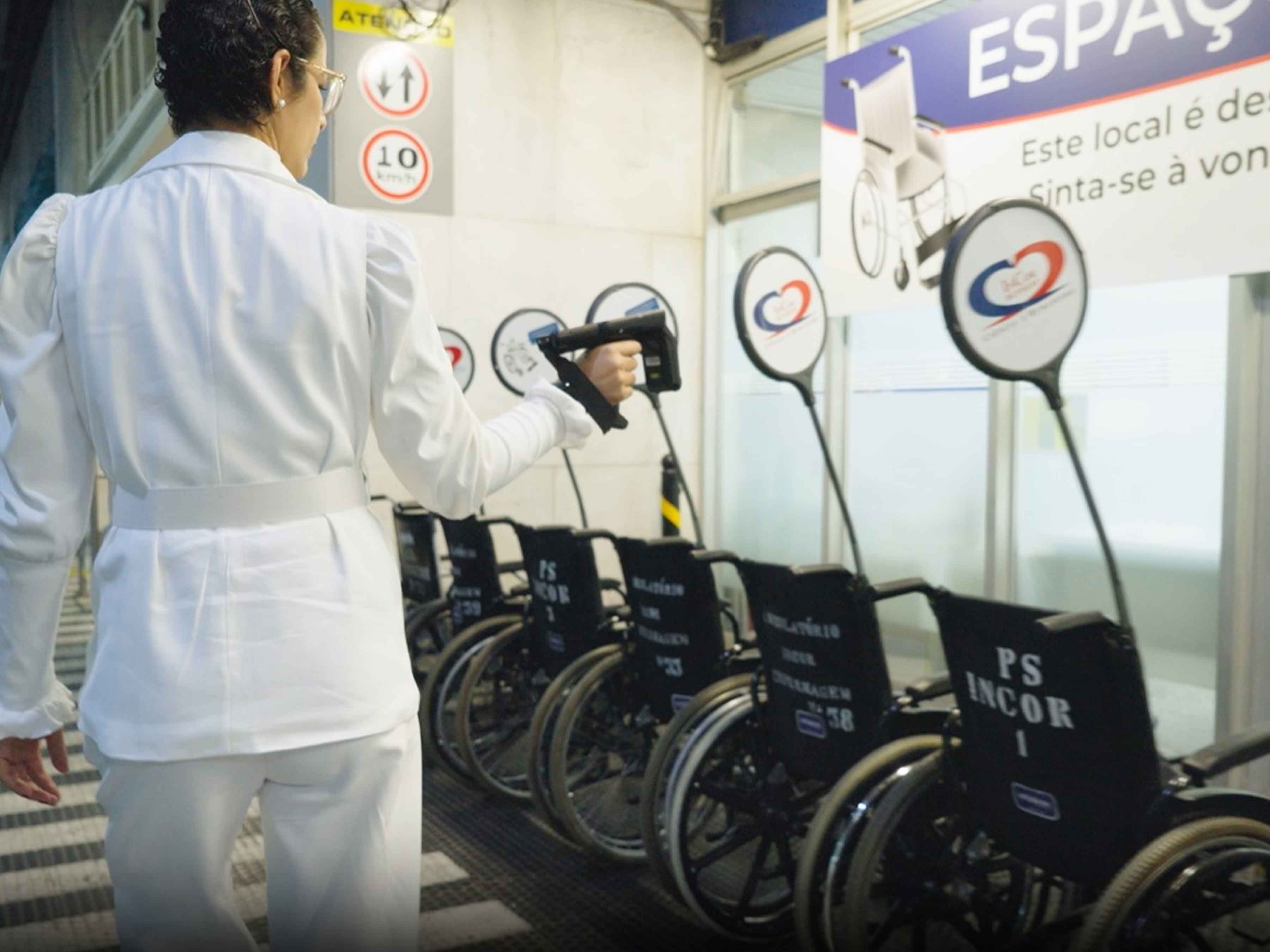 Incor Success Story Photo, 4x3, 3600 Zebra device at Instituto do Coração facilities