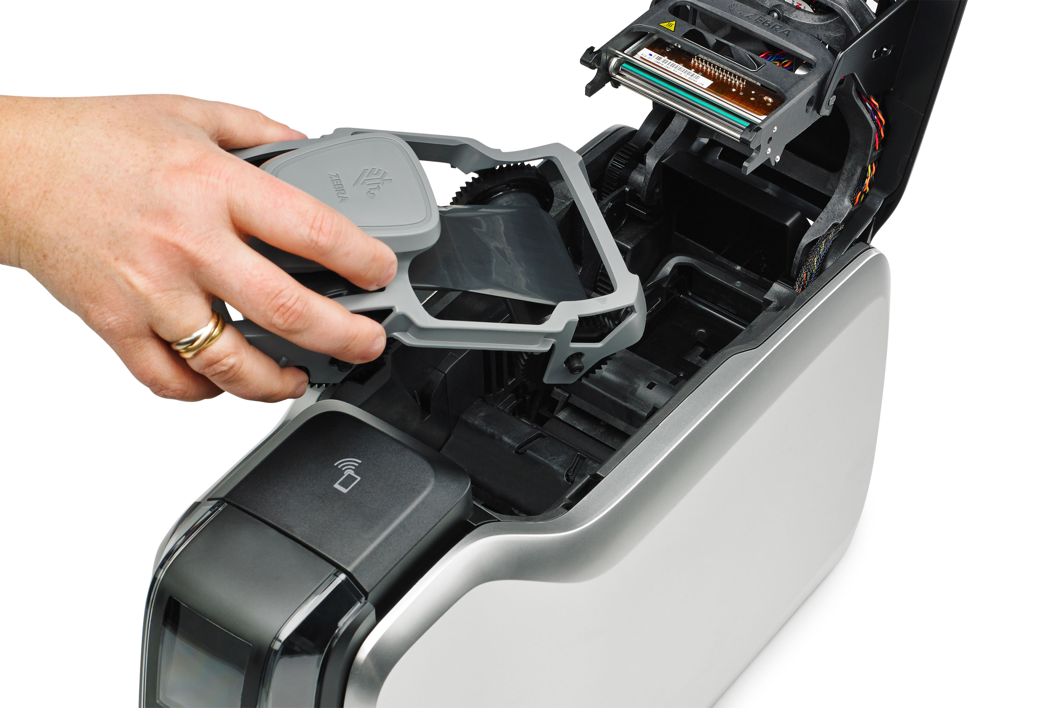 Retransfer Dual Sided PVC Card Printer Desk Top ID Card Printer - China  Card Printer, Hotel Room Card Printer