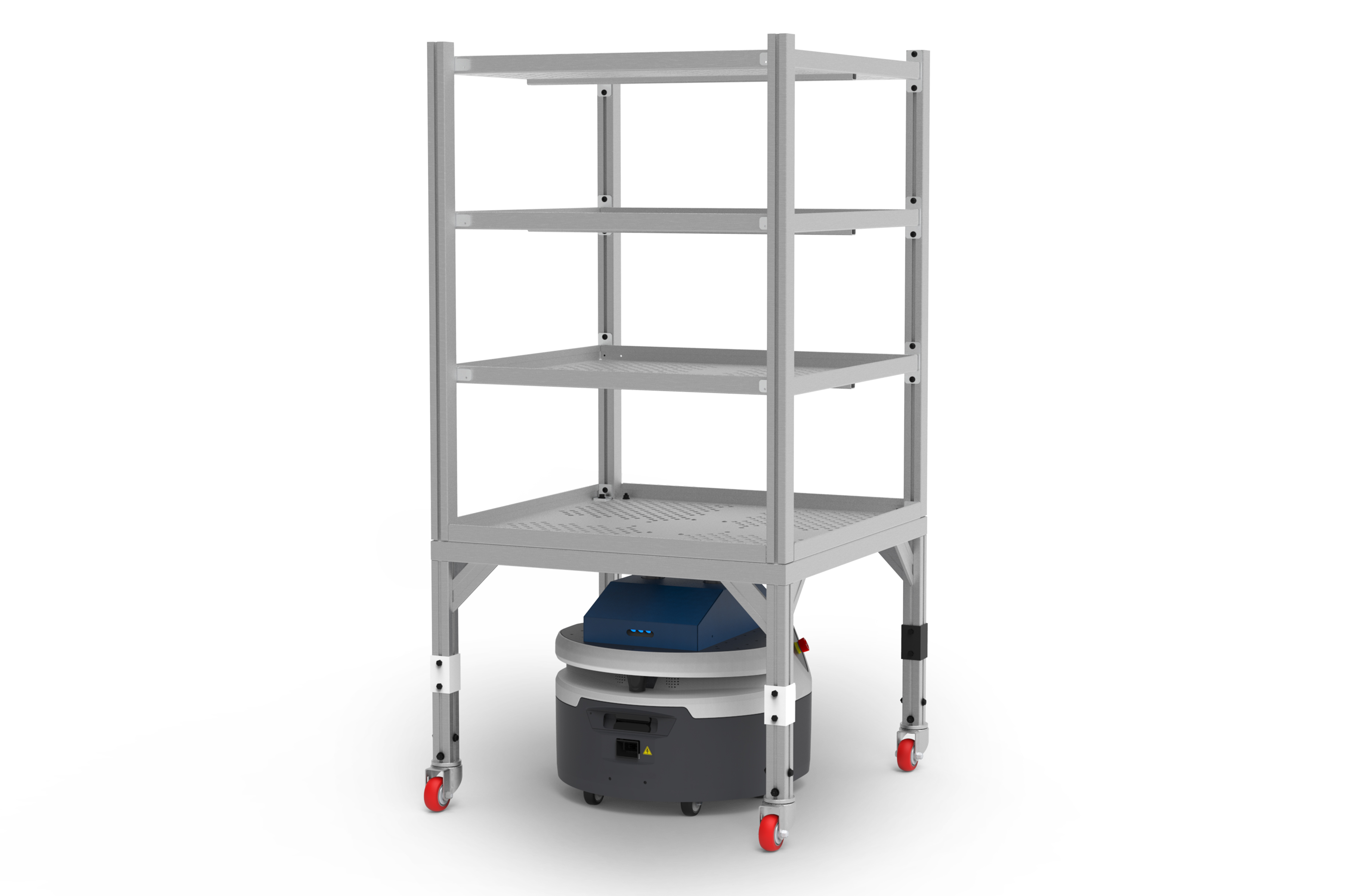 Right facing shot of Zebra CartConnect100 in grey Right facing shot of Zebra CartConnect100 in grey