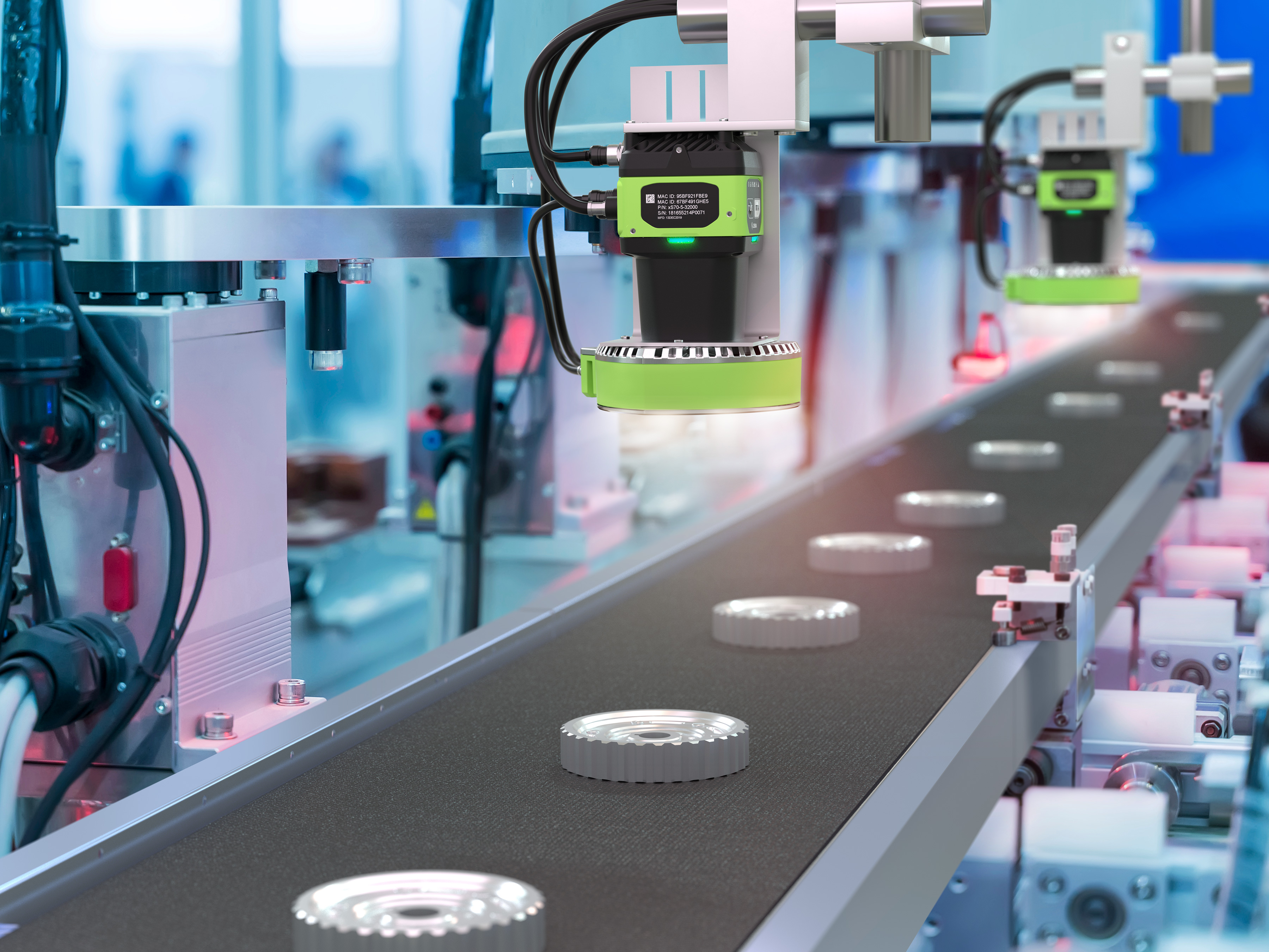 Zebra Fixed Scanners being assembled in the factory Zebra Fixed Scanners being assembled in the factory