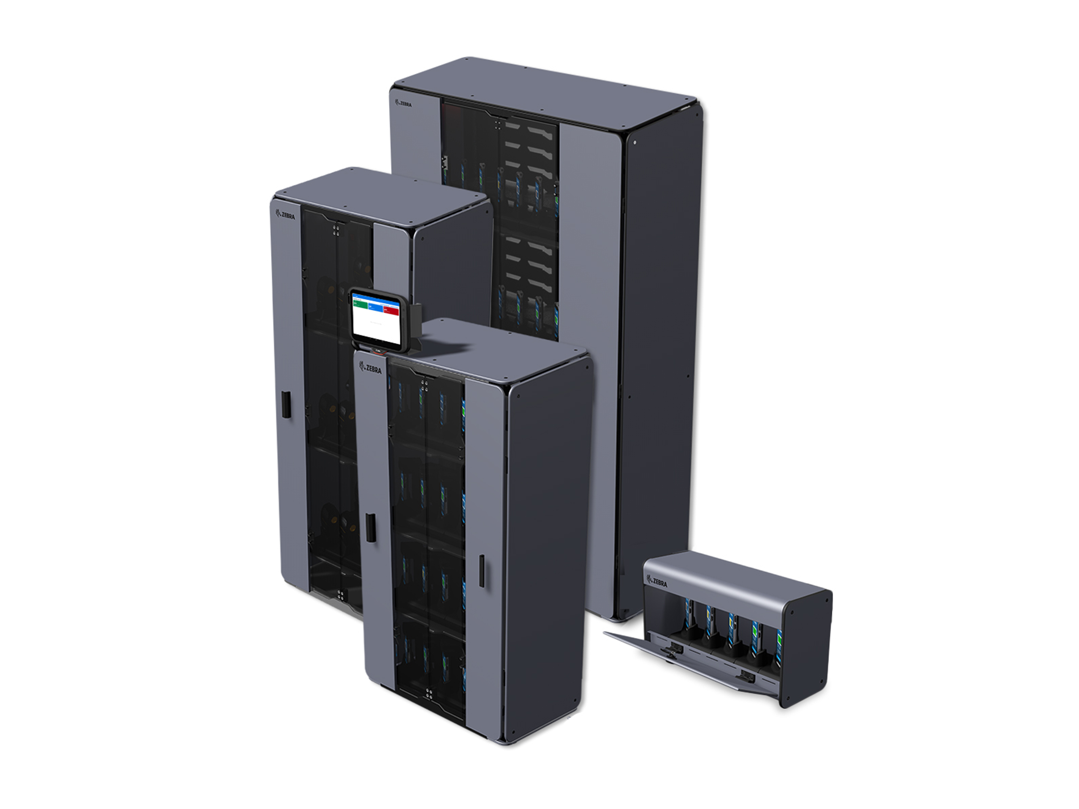 Guardian Cabinets Photography Website Group 4x3 Zebra guardian cabinets in a grouping of different configurations.