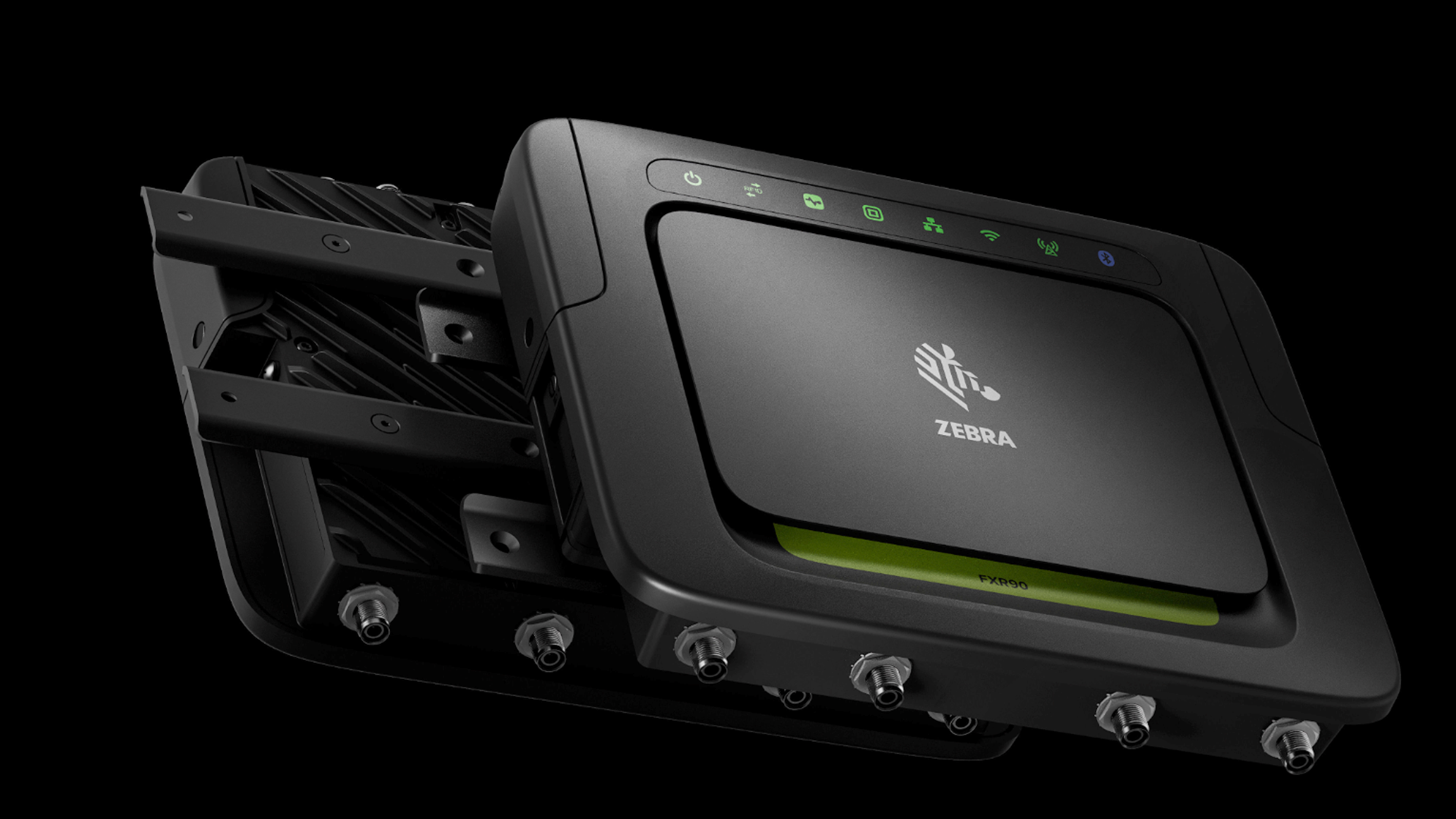 Front beauty render of the FXR90 Ultra Rugged RFID Reader Front beauty render of the FXR90 Ultra Rugged RFID Reader