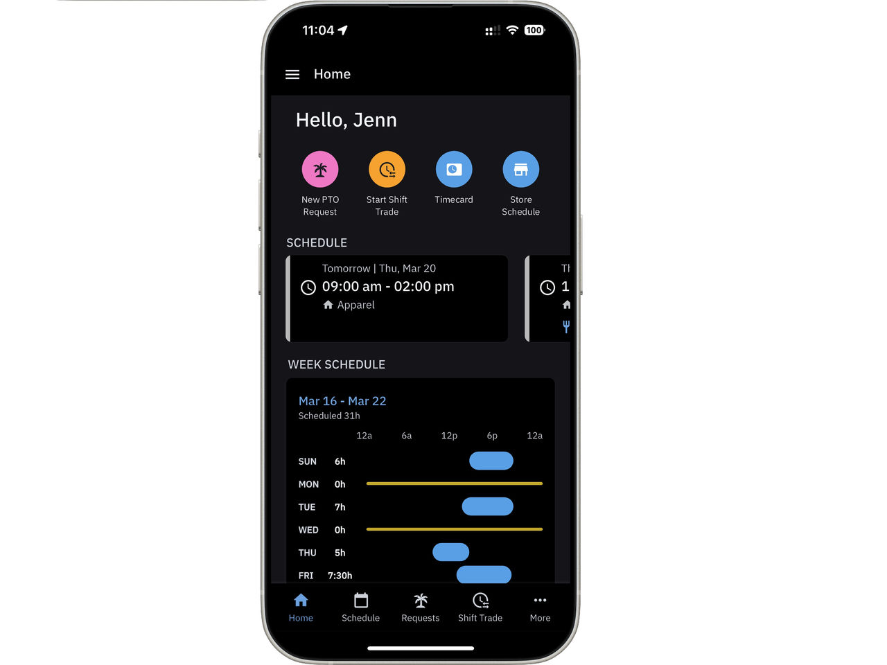 Workcloud Shift Dark Mode Workcloud Shift Dark Mode