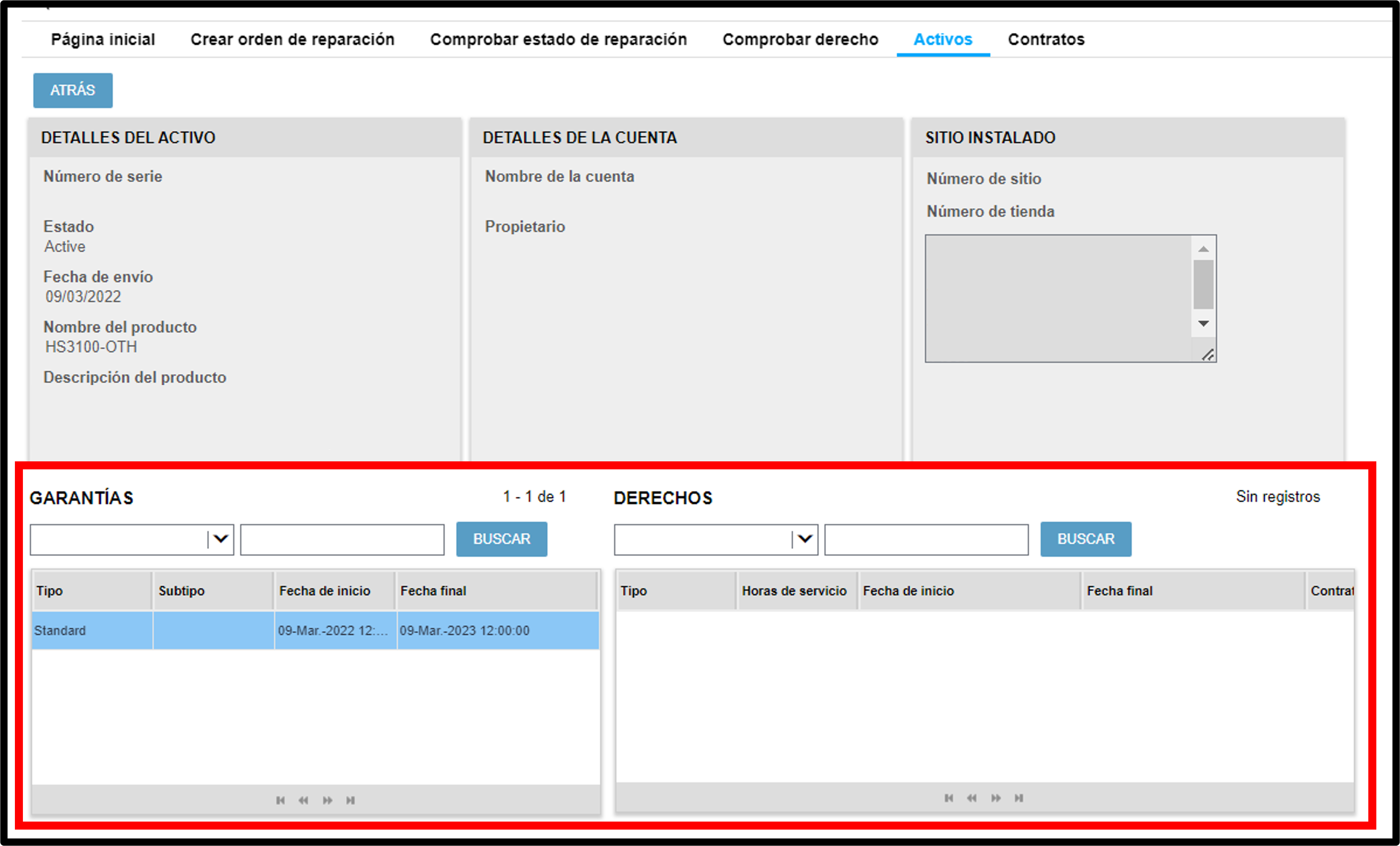 Captura de pantalla de Ver derechos del dispositivo 6